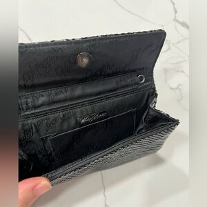 Whiting & Davis Black Mesh Clutch